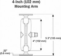 Bild von Microscan Montagearm für MS-2,MS-3, MS-4 & Mini Serie