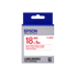 Bild von Etikettenkassette Standard rot auf weiß